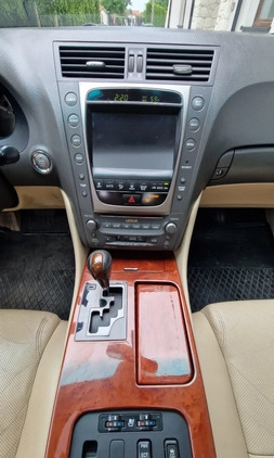 Lexus GS cena 31500 przebieg: 202500, rok produkcji 2007 z Radomsko małe 92